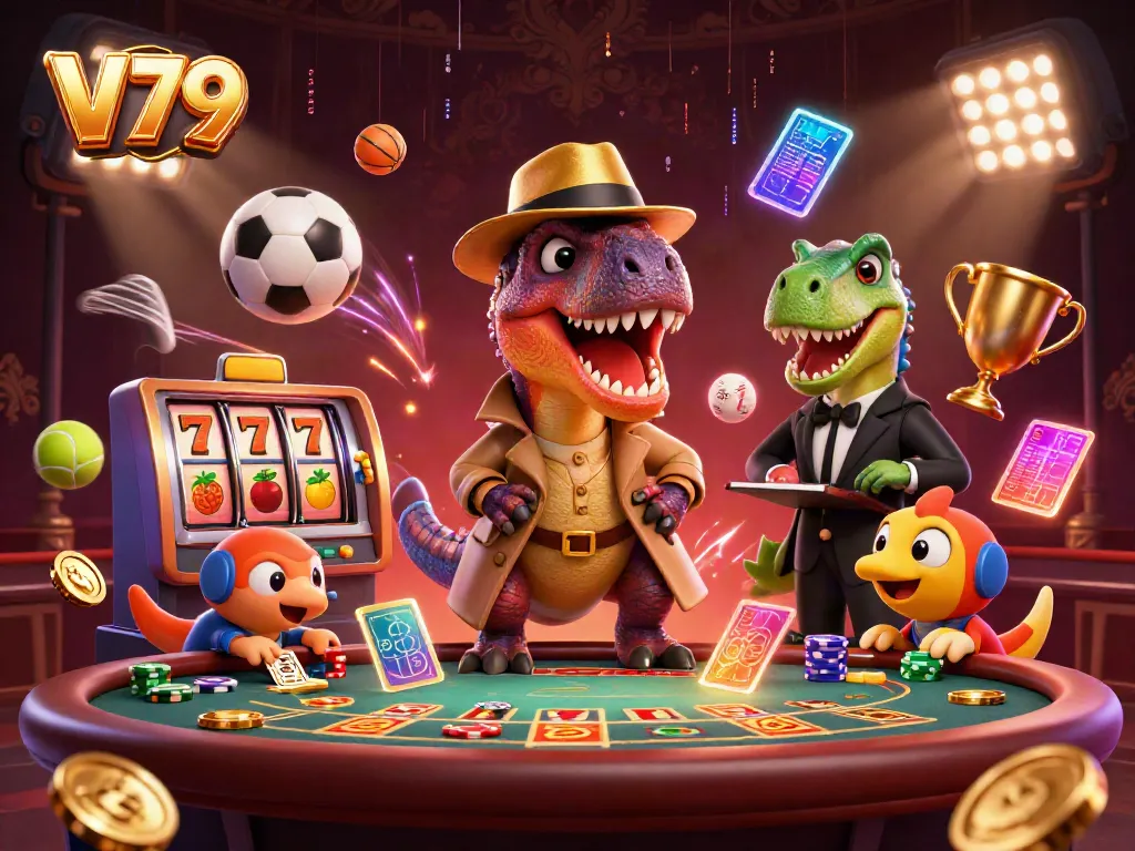 V79 velociraptor card counter blends into a thrilling blackjack scene, showcasing exciting game elements.