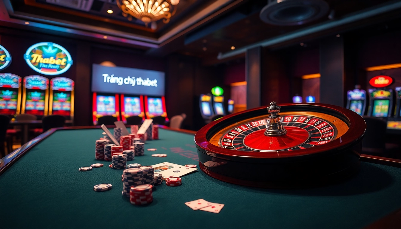 Experience the excellence of Trang chủ thabet with vibrant poker games and thrilling casino elements.