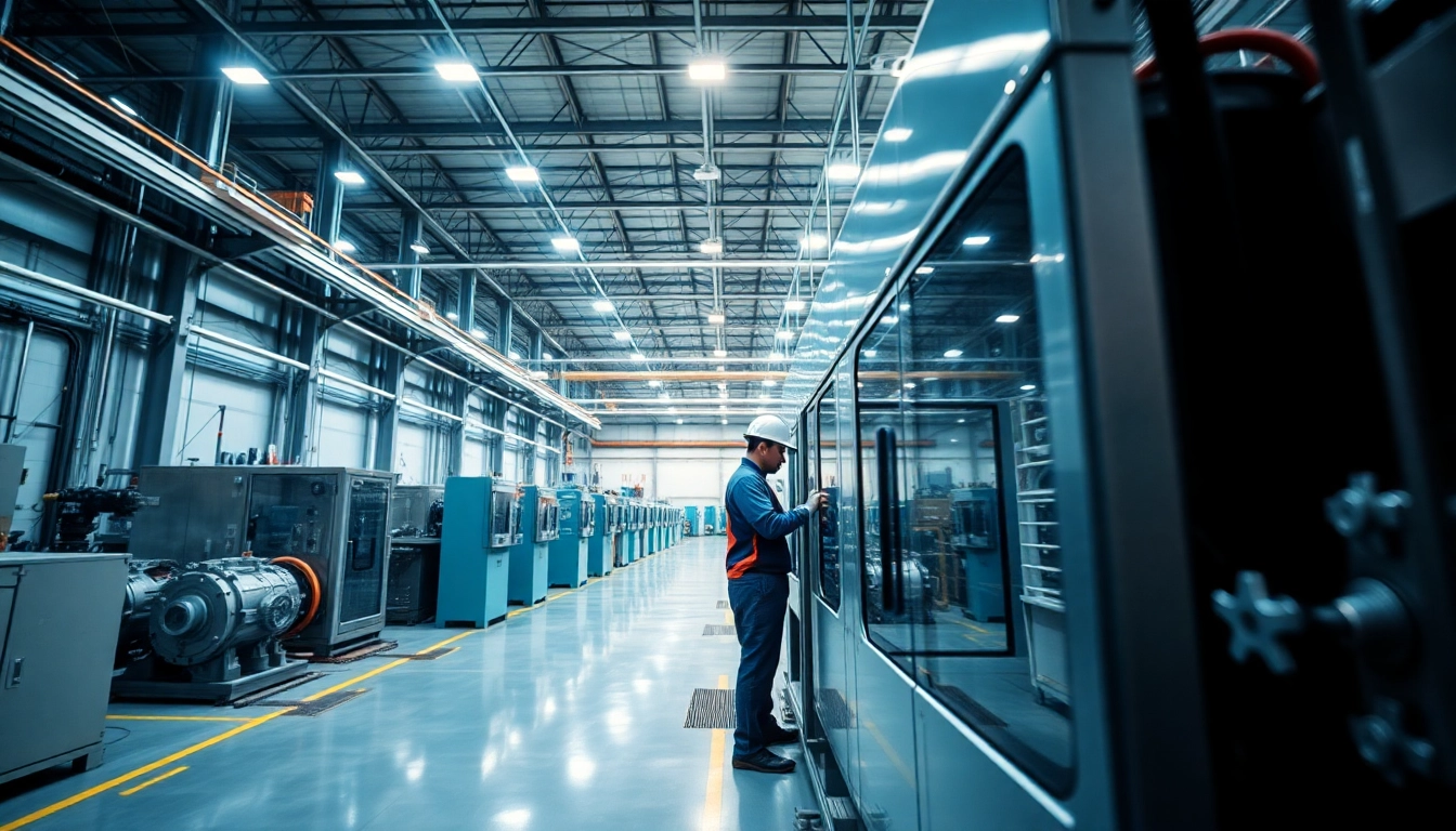 High pressure diecasting malaysia in a modern manufacturing facility showcasing advanced machinery and skilled workers.