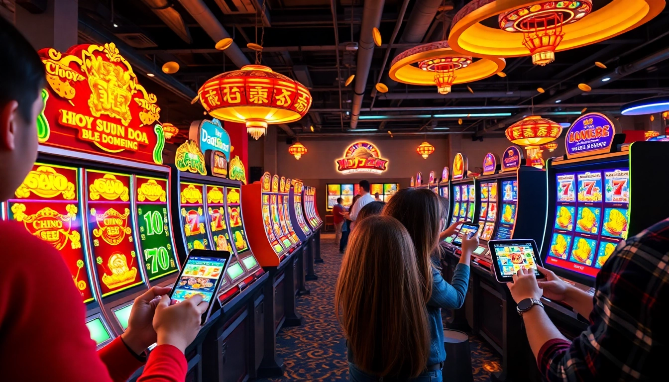 Exciting gameplay on doaslot slot machines with vibrant themes and winning moments.