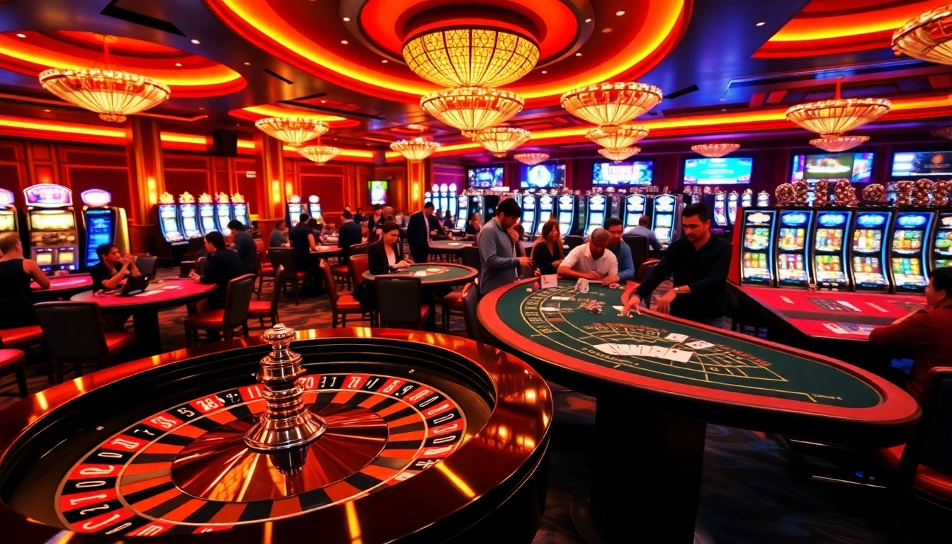 Experience high-stakes thrills at https:/nk88.us.com/ with exciting casino games and vibrant atmosphere.