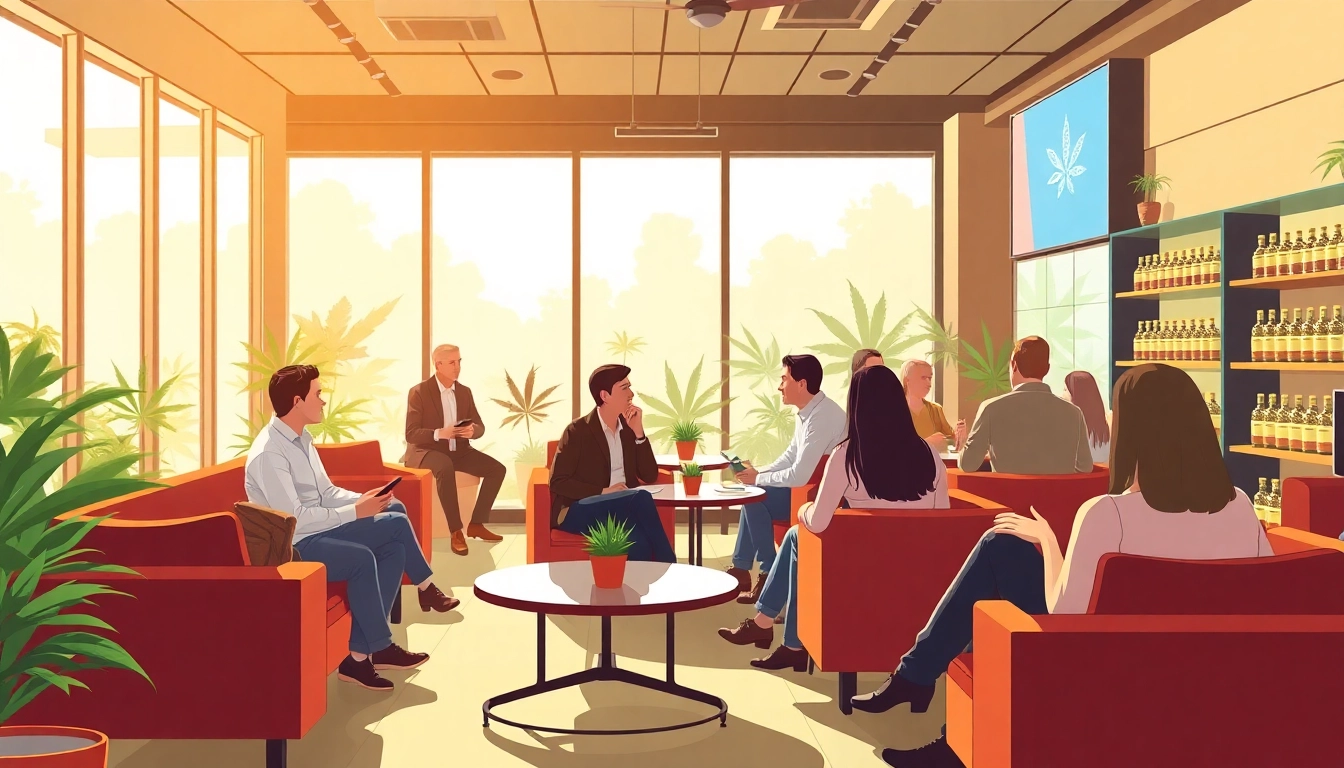 Profitez de l'ambiance accueillante du Meltz Cannabis Club Madrid avec des membres engagés.