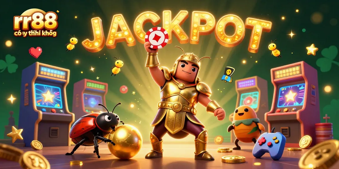 Experience thrilling gameplay with rr88 có uy tín không in this vibrant casino illustration!